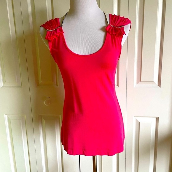 Just Cavalli Tops - JUST CAVALLI Pink Sleeveless Top 6/42